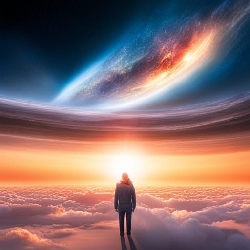 Futuristic Starships Launch on Interstellar Voyage