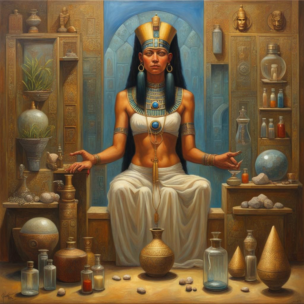 Creating medicine in Ancient Egypt