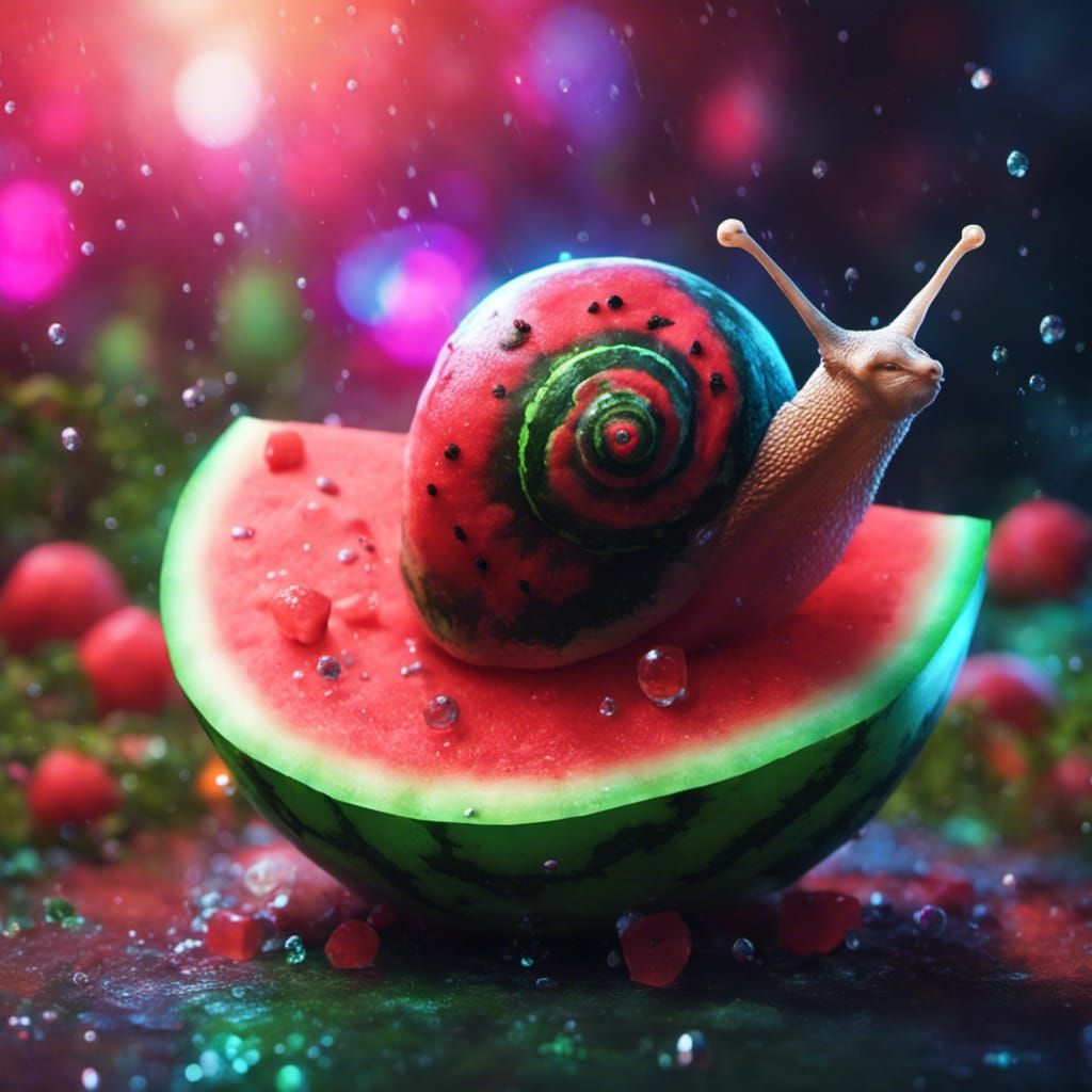 Watermelon snail