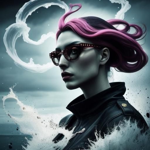 Surreal Glamorous Psychedelic Masterpiece in 8k