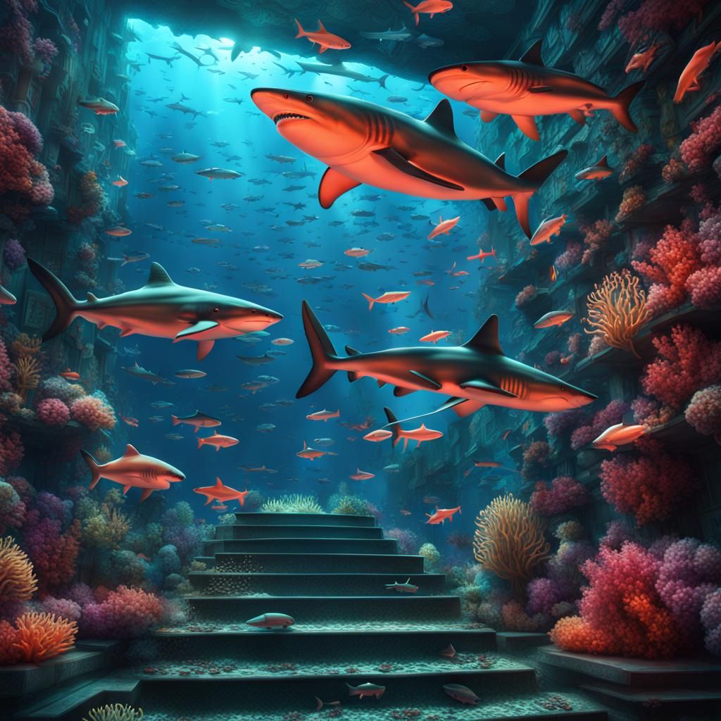 underwater scene