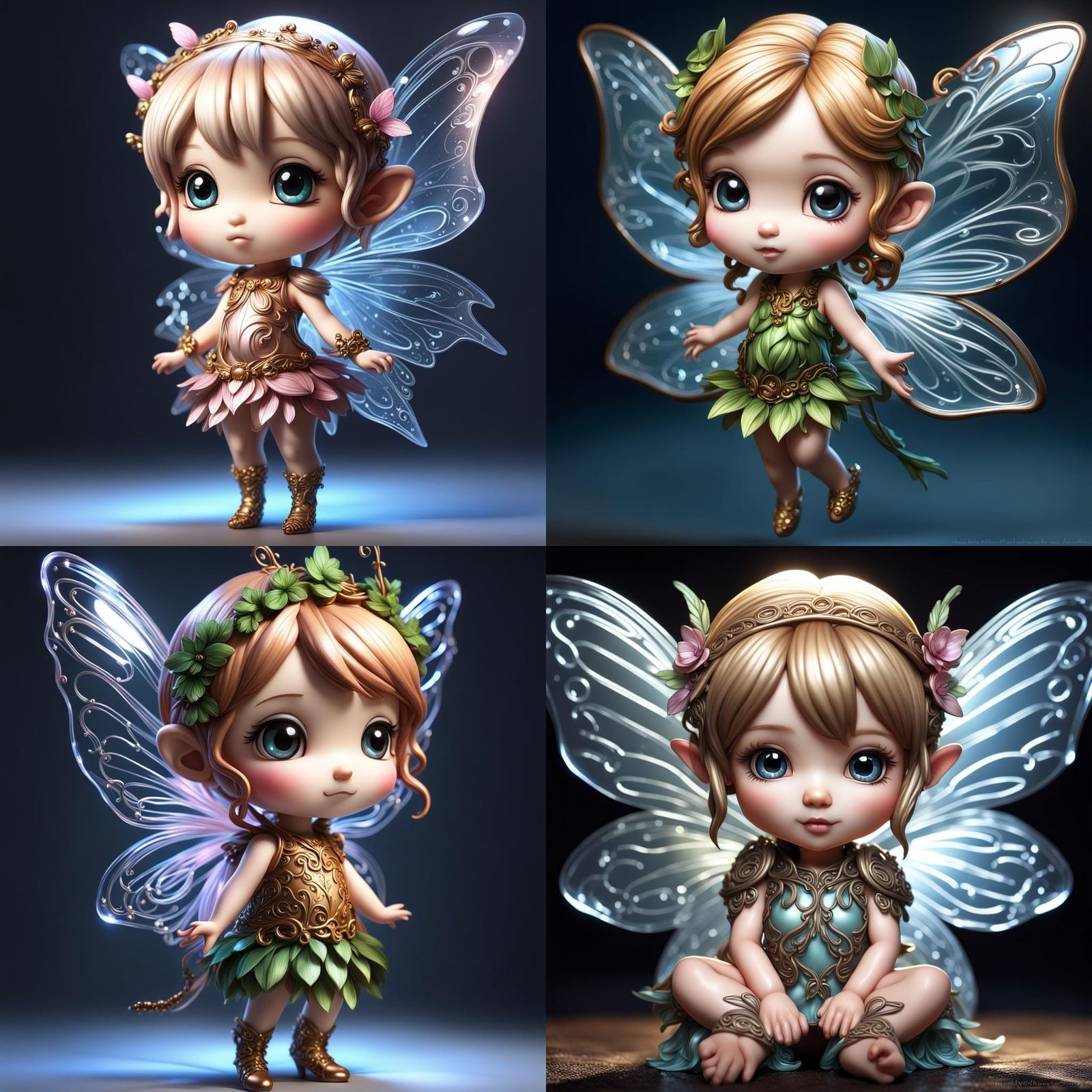 Chibi Fairy with Dynamic Lighting