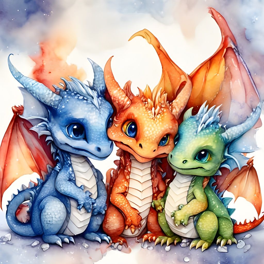 Two Cute Kittens Snuggling