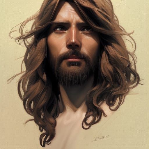 Hyperdetailed Portrait of Jesus in Unreal Engine 5