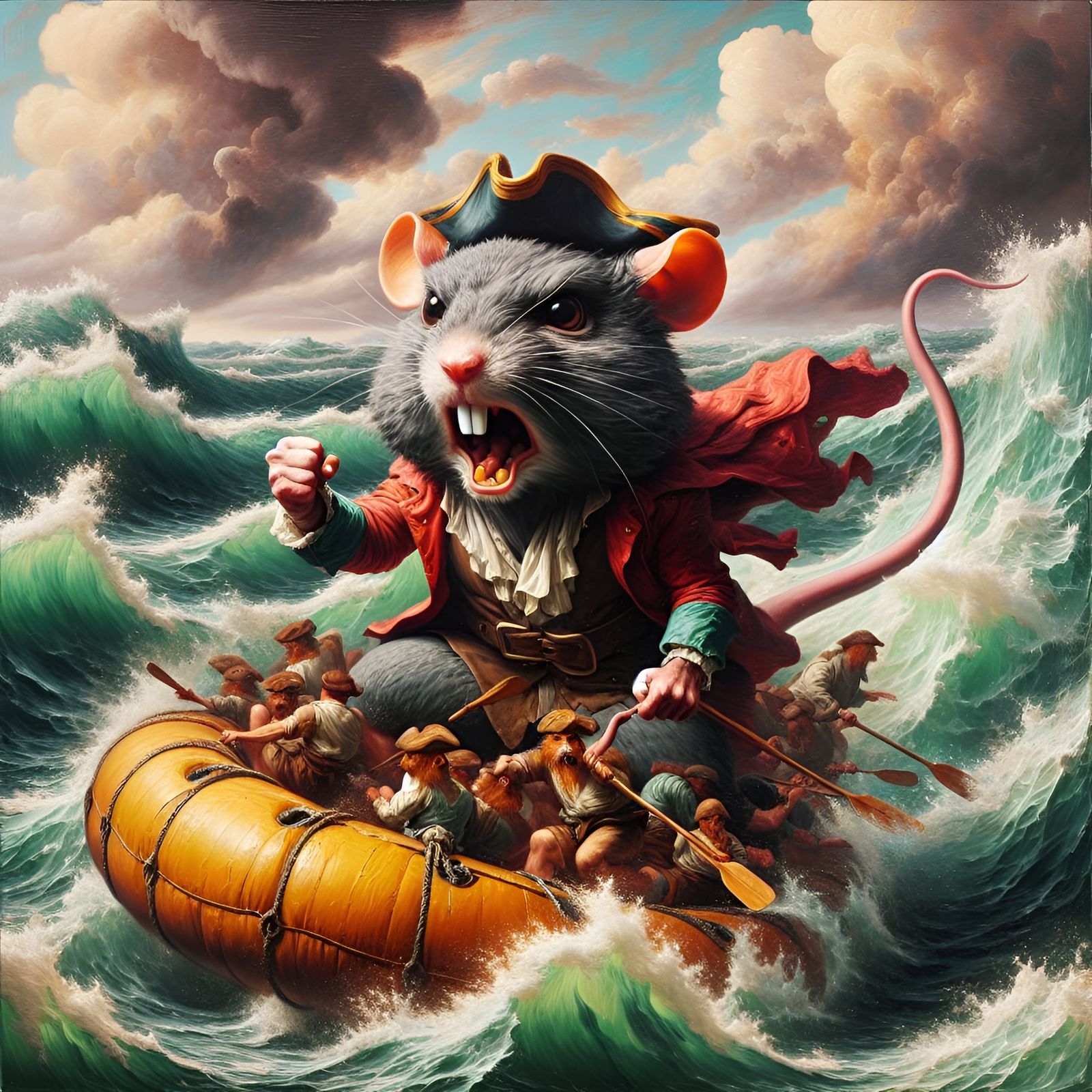Irate Rodent Pirate Braves Turbulent Waters