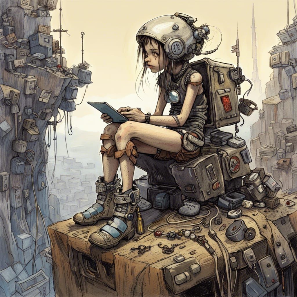 Bot'Girl in Trash World 2