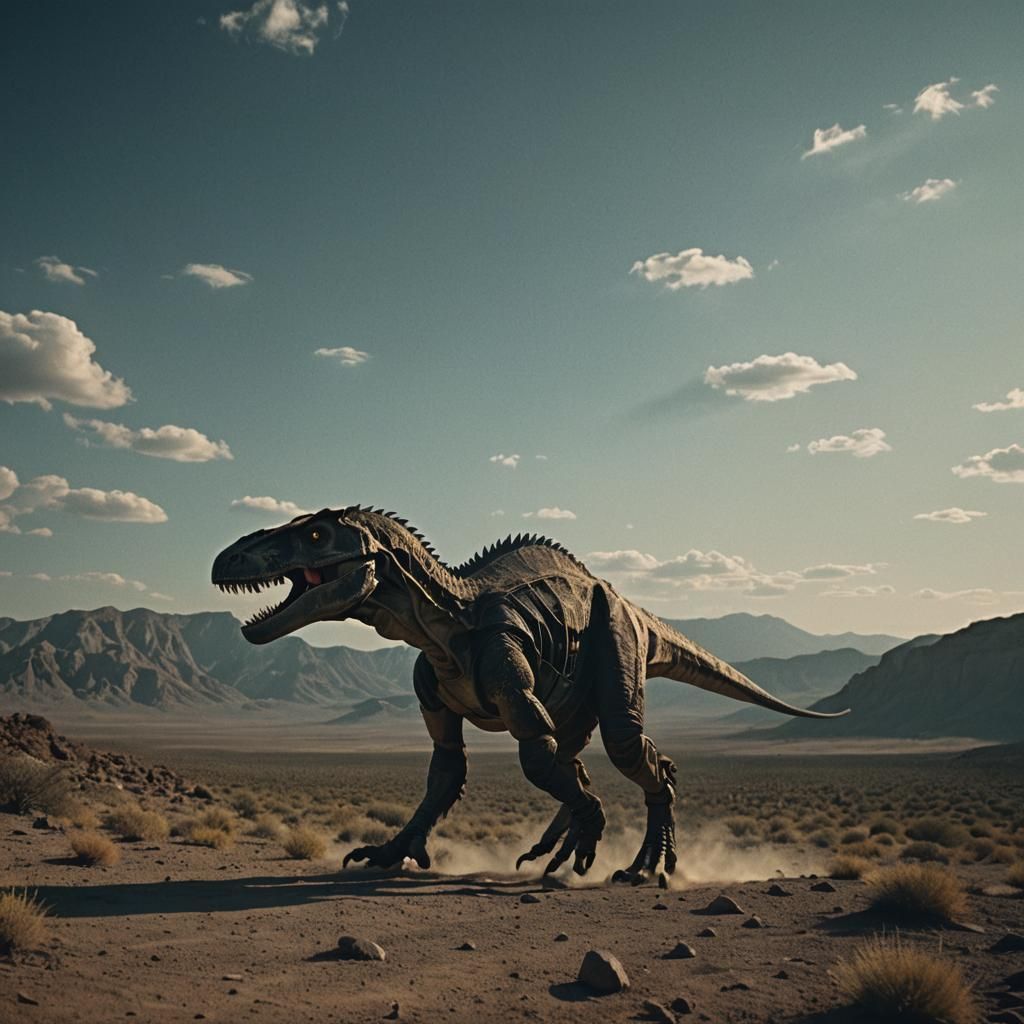 Cinematic Film Still with Atmospheric Lighting