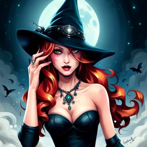 Red haired witch