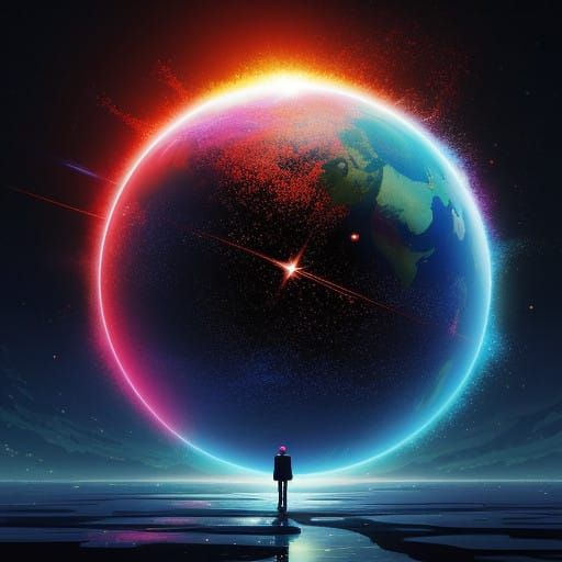 Dazzling Diamonds Shine in Perfect Spheres of Color