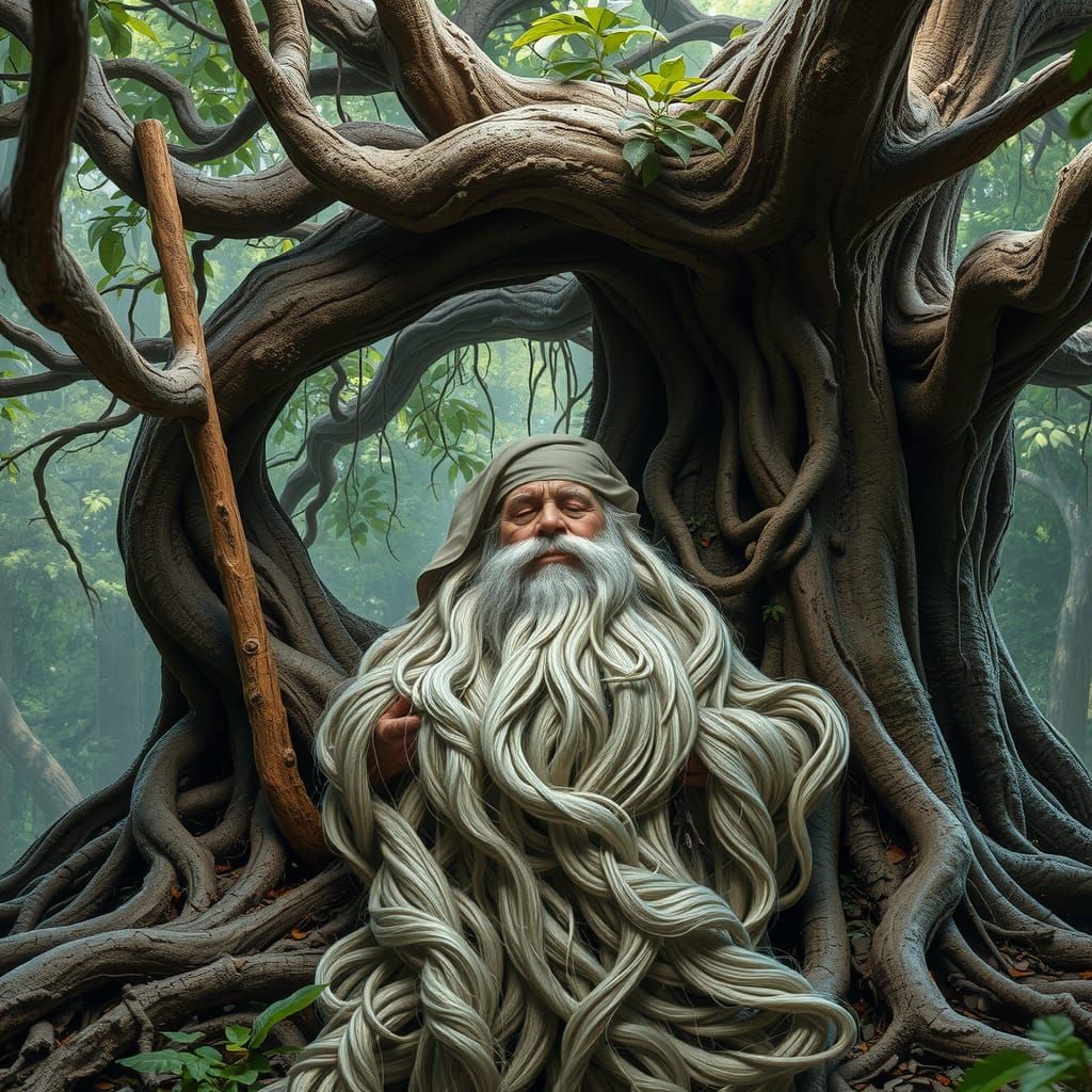Rip Van Winkle Slumbers in Enchanted Forest