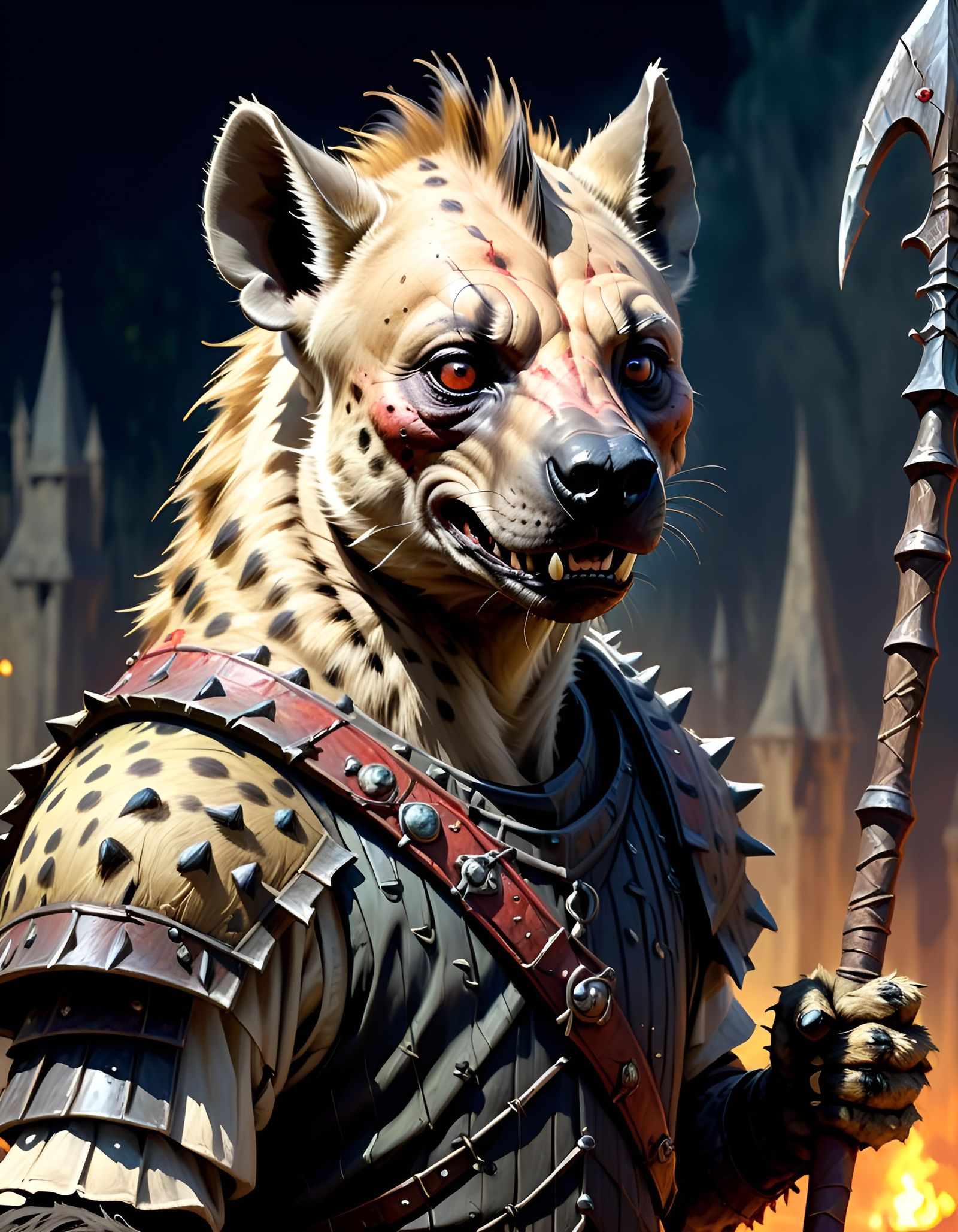Gnoll warrior