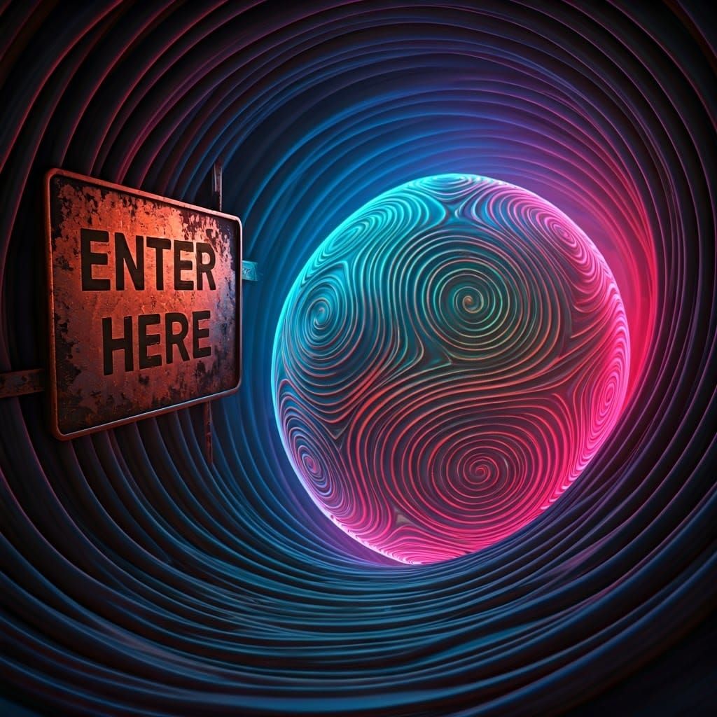 Fluorescent Lifeform in Inner Earth Concept Art