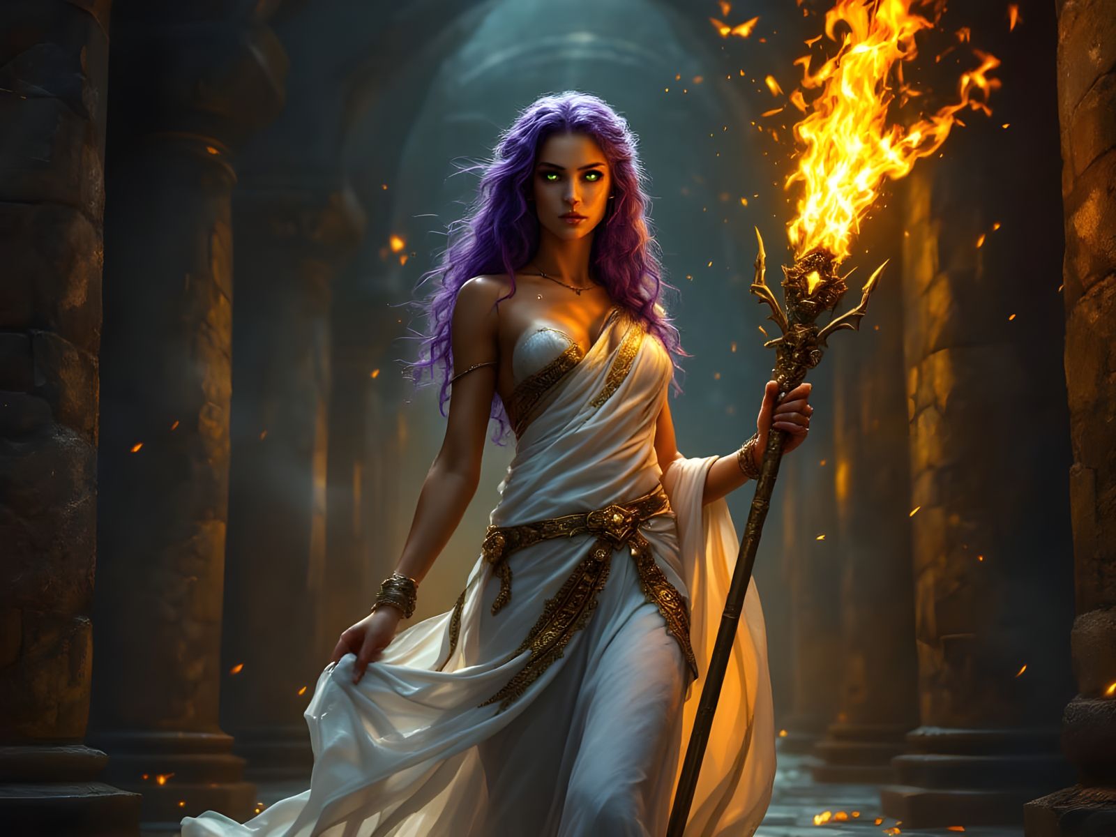 The Oracle, inside the Necropolis of Telamok