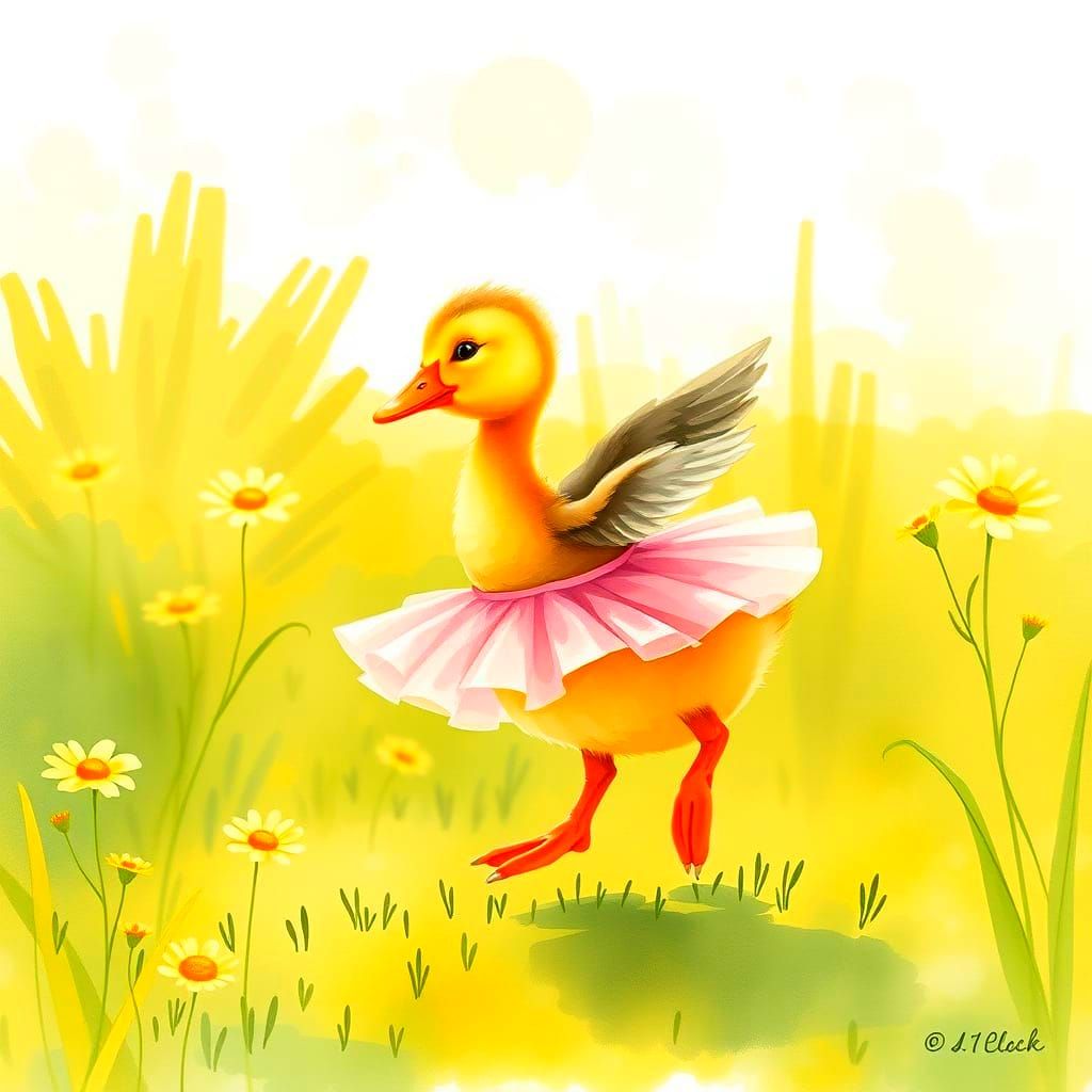 Dancing Duckling Generated by AI