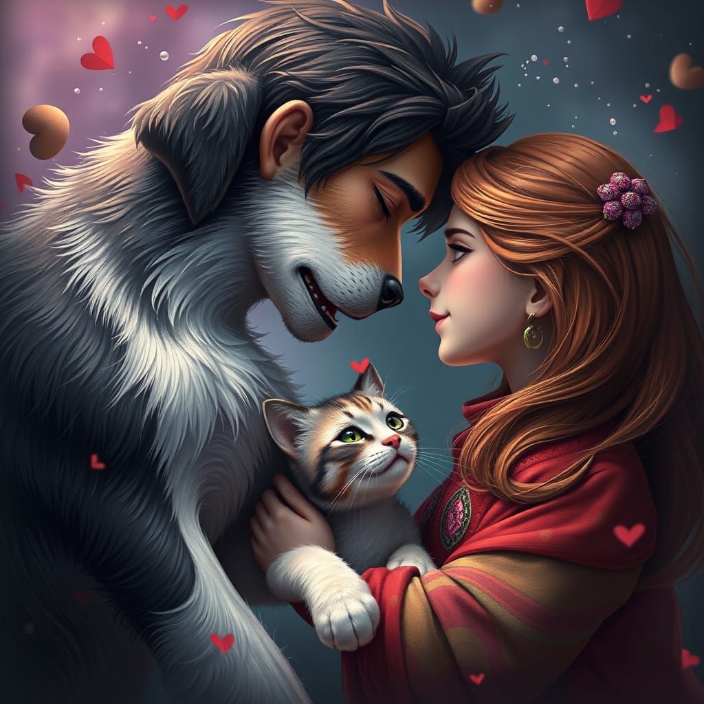 Whimsical Romance Unfolds in Fantastical Creature Courtship