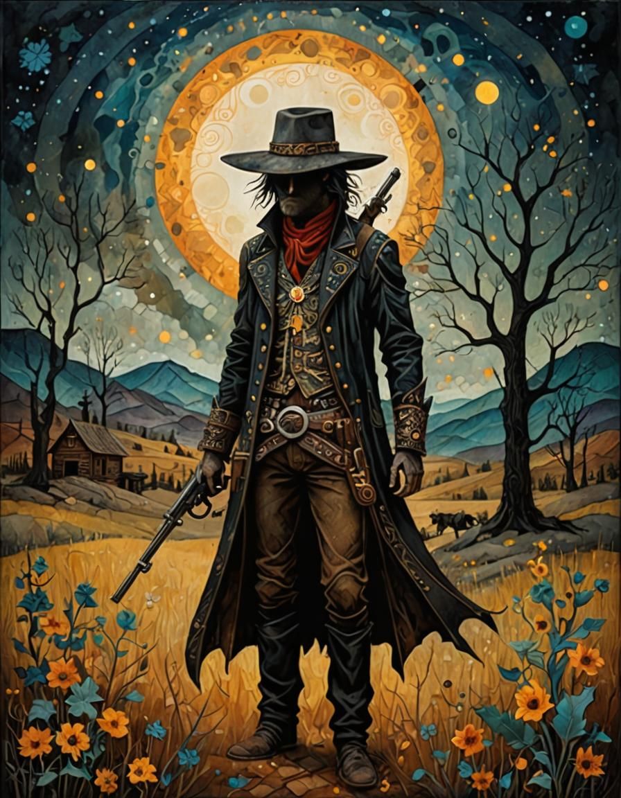 Outlaw, western, style