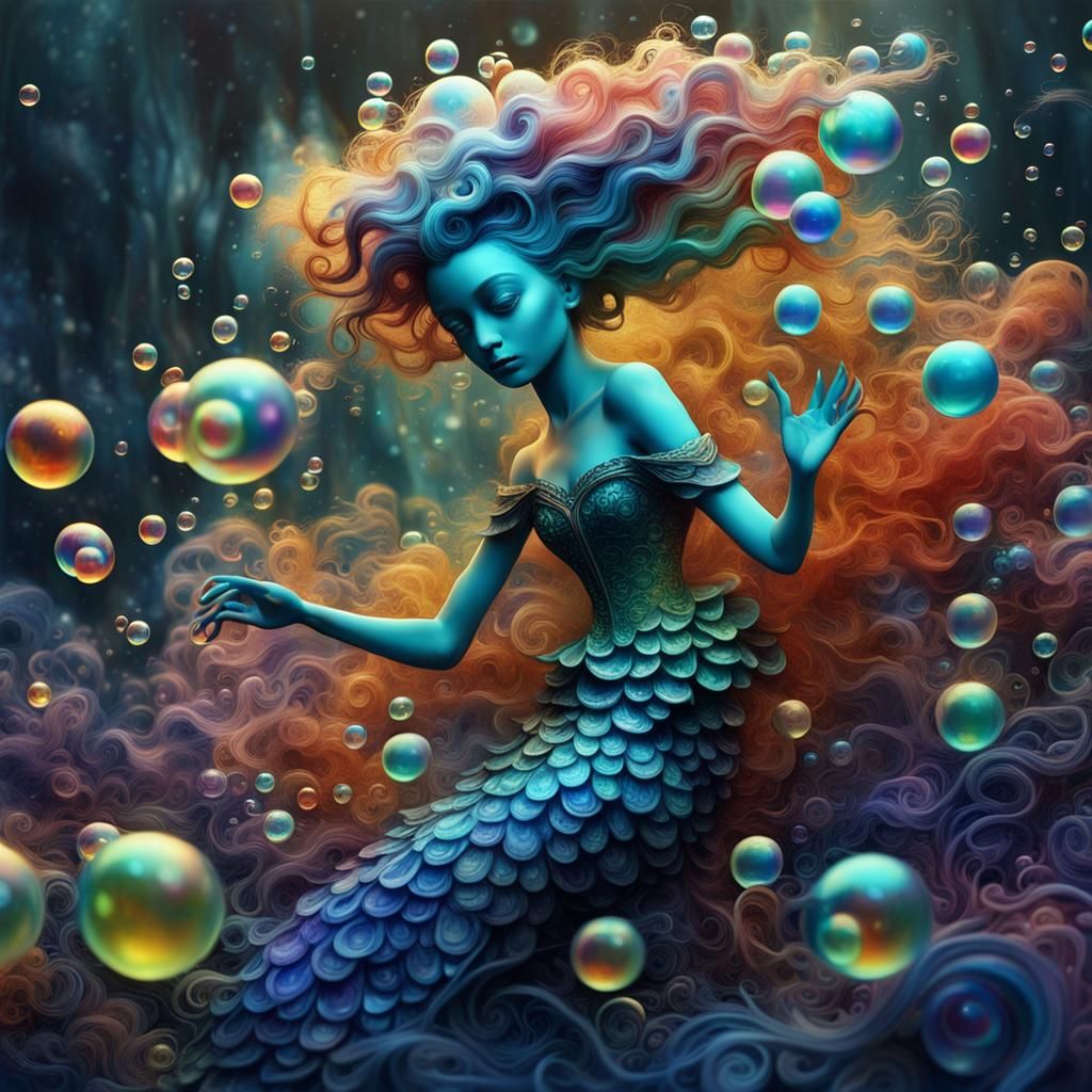 combine the art of Picasso with the style of Tim Burton to c...