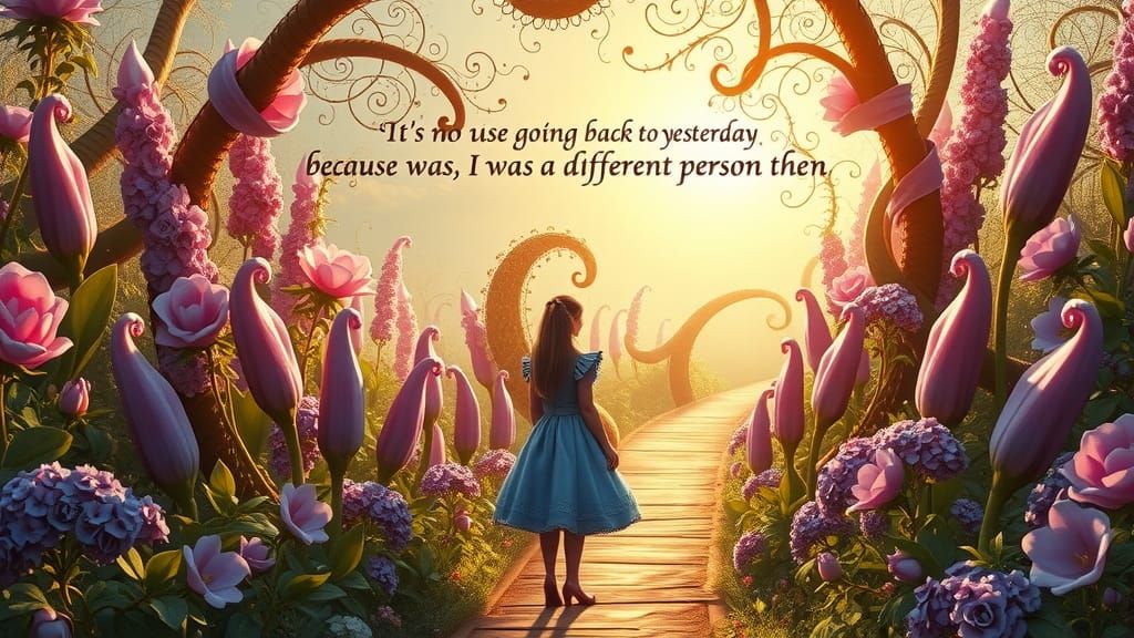 Alice in Wonderland: Fantasy Garden