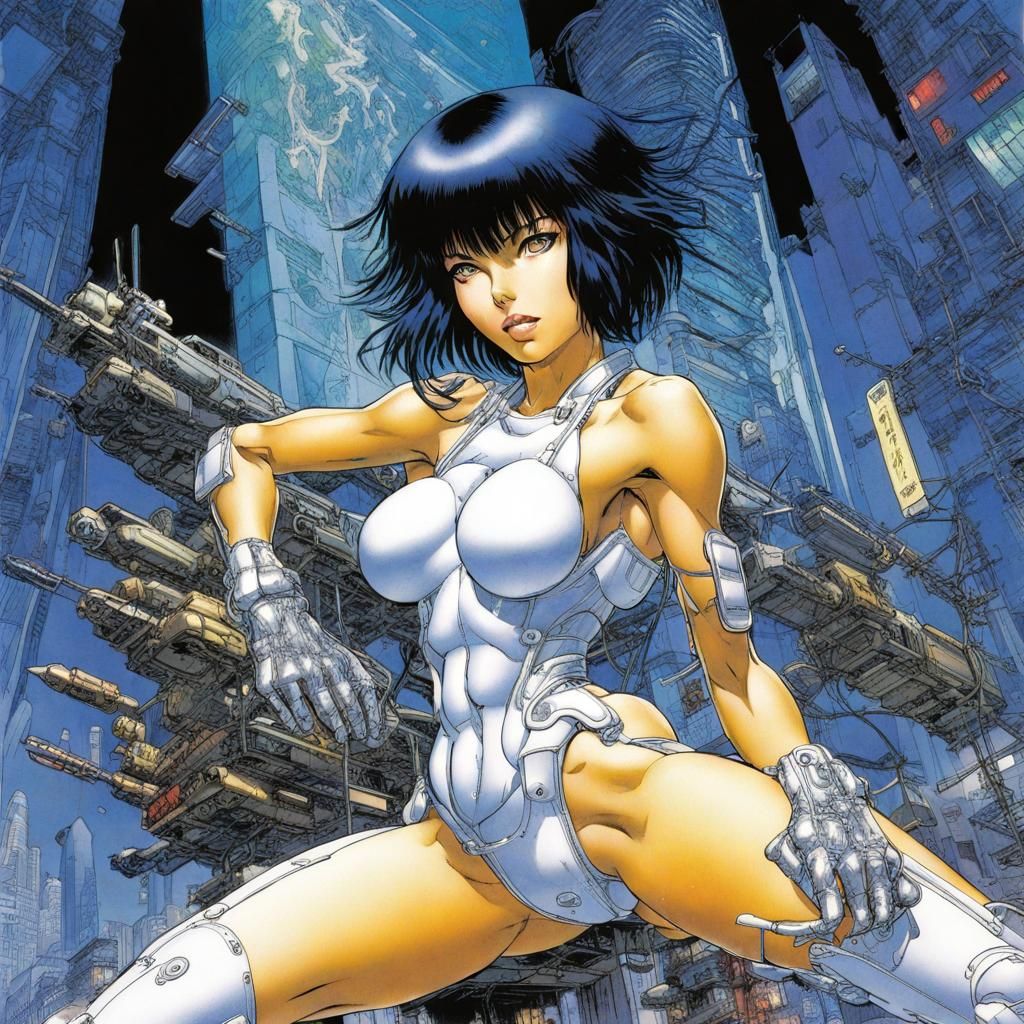 Ghost in the shell ,Tribute for Masamune Shirow