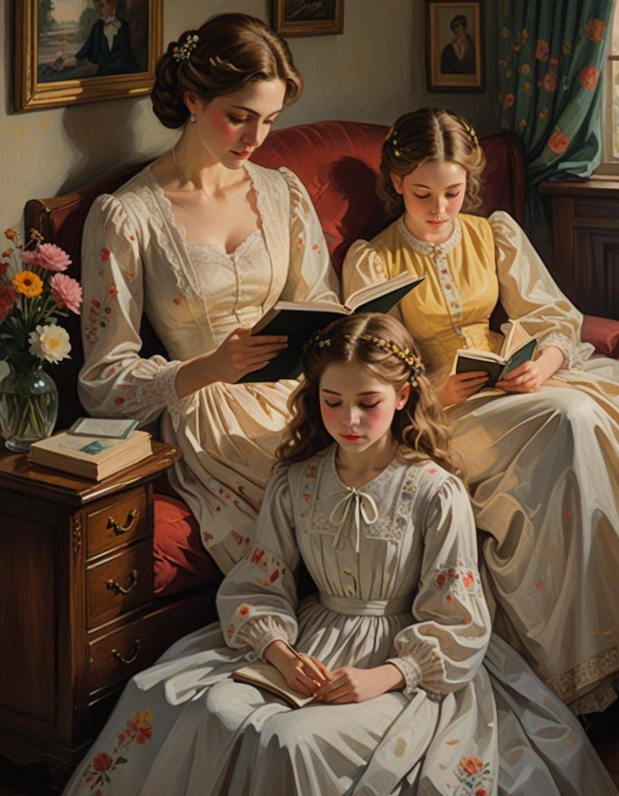 Motherly Love in 19th Century Softness