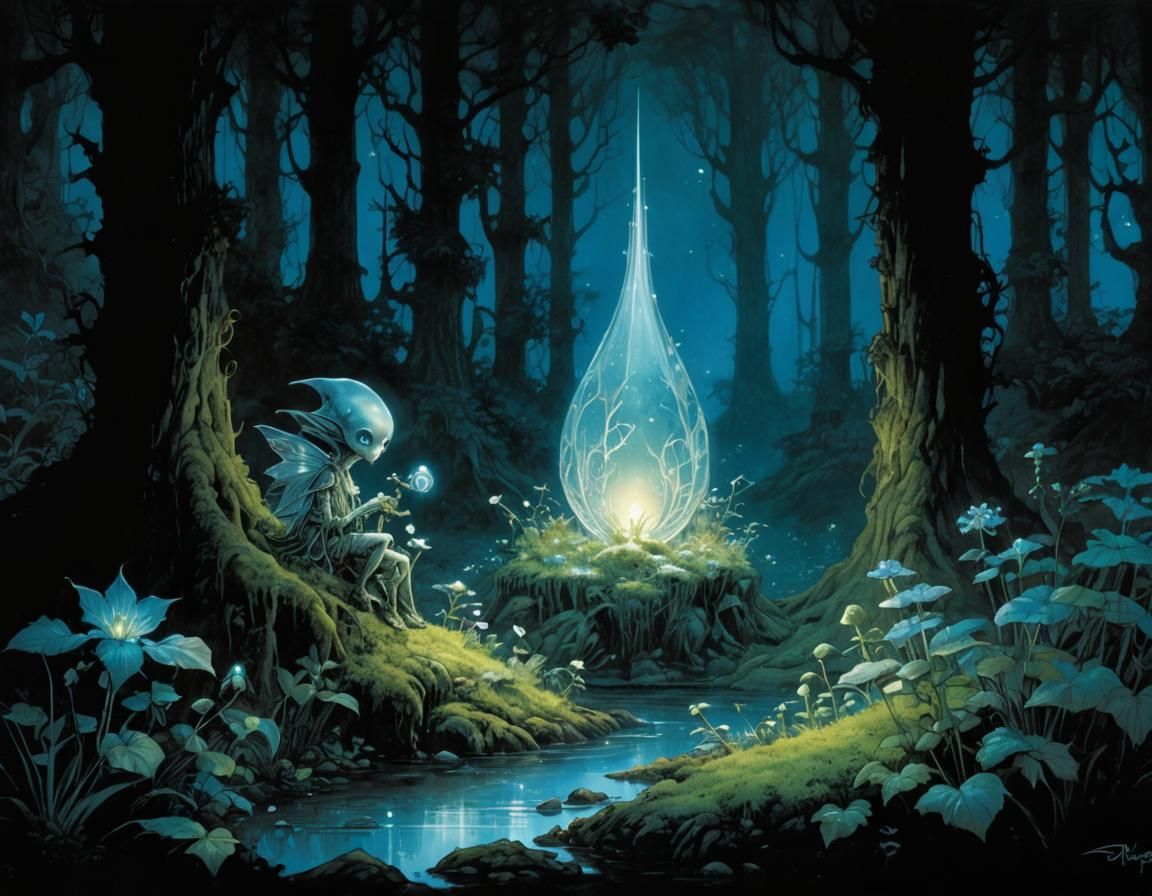 Waiting for the Hunati Flower to bloom