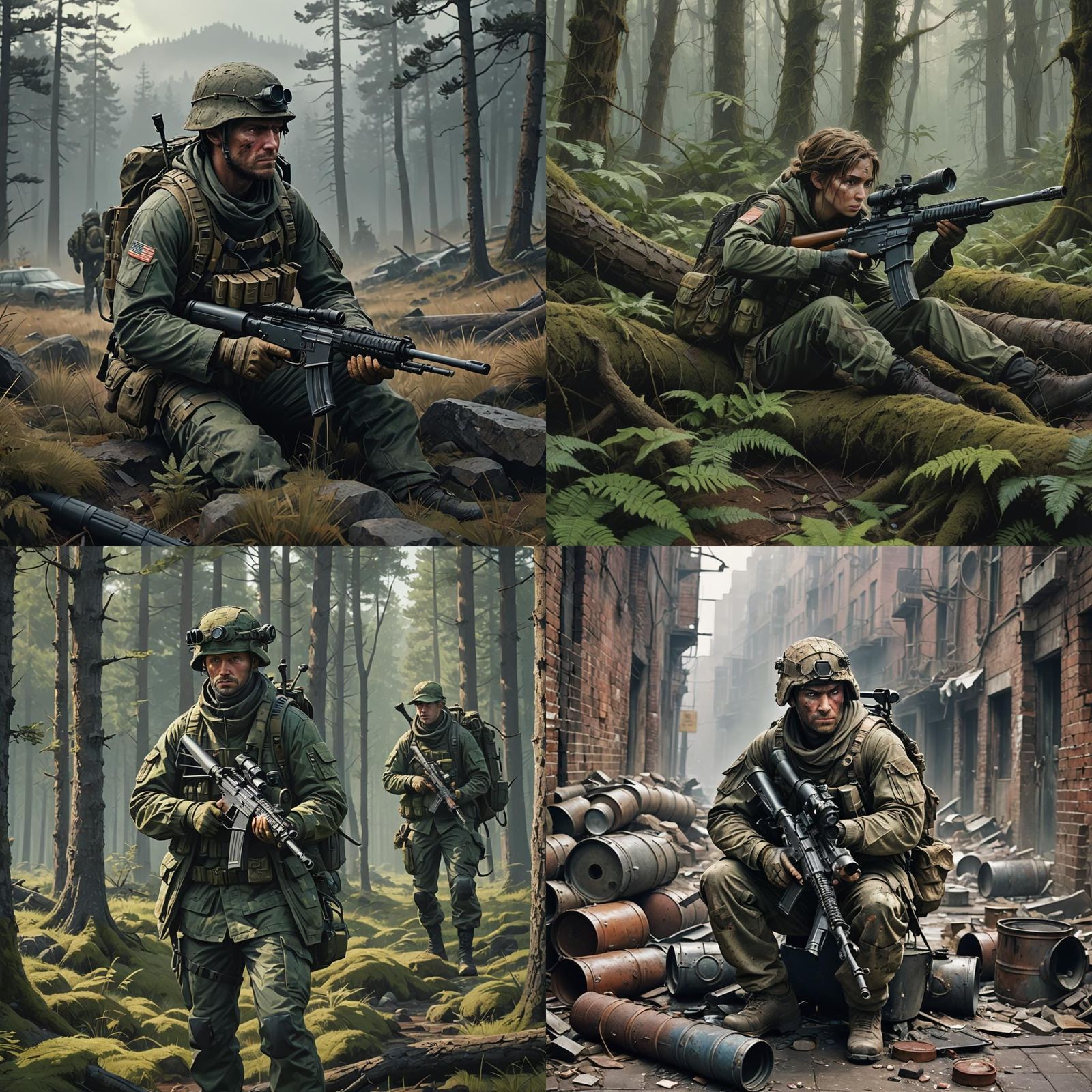 AI Generated Sniper Concept