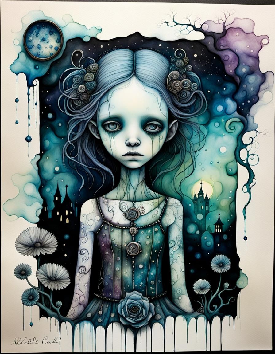 Surreal Search for Inner Void as Digital Art