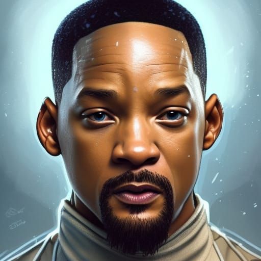 Detailed Portrait with Dynamic Lighting