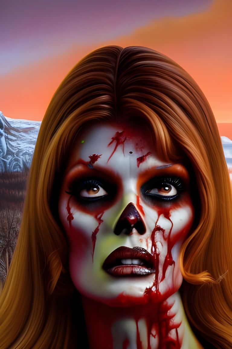 Zombie Raquel Welch
