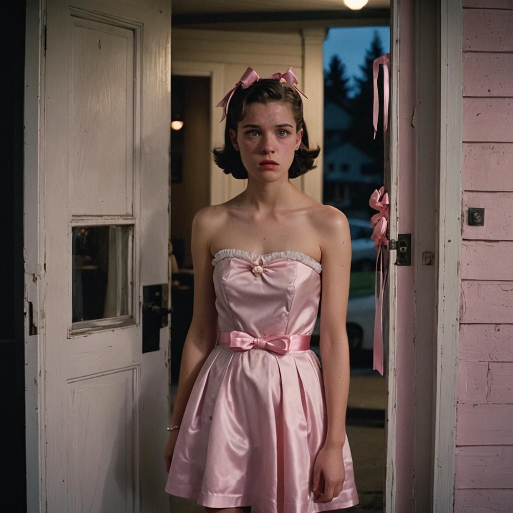 Unexpected Portrait: Boy in Dress, Cinematic Style