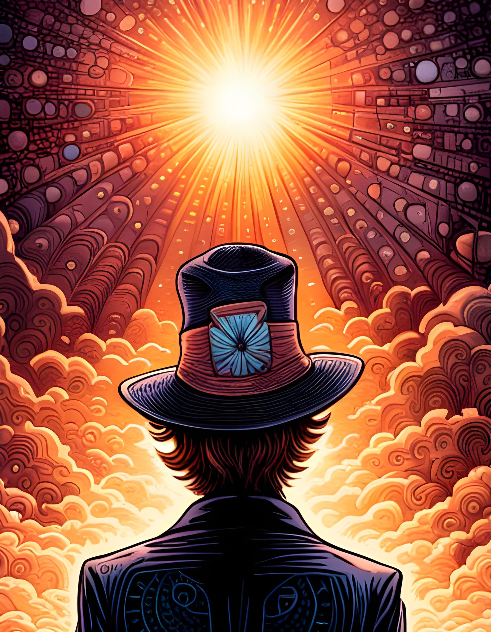 Cosmic Hat Forged from Angel Tears: Comic Art