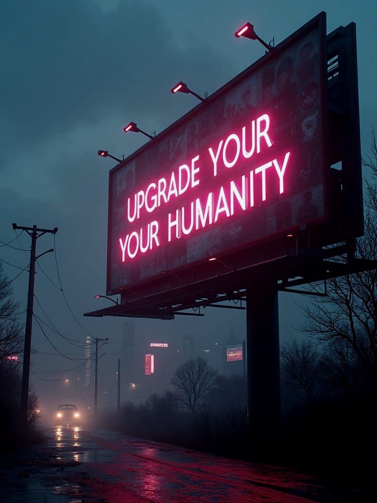 Cyberpunk Apocalypse - Human Existence in Peril