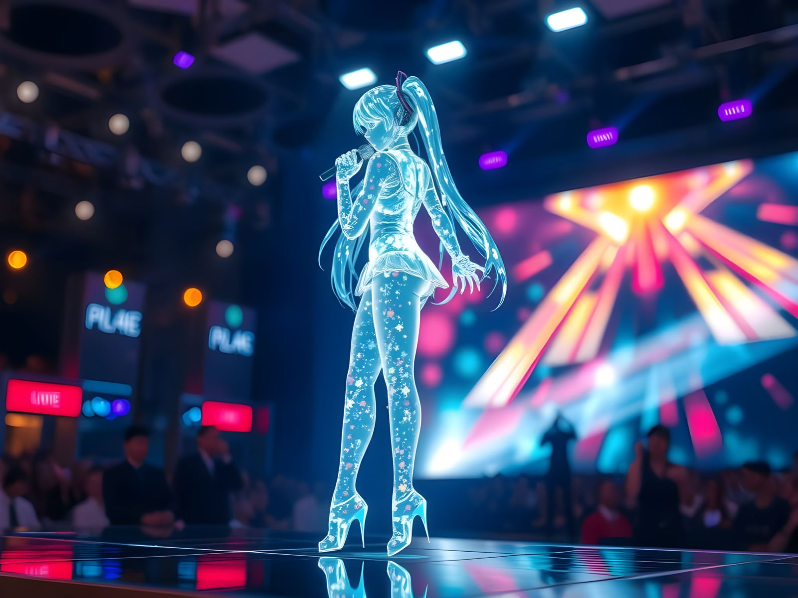 Virtual Pop Star Shines with Luminous Stardom