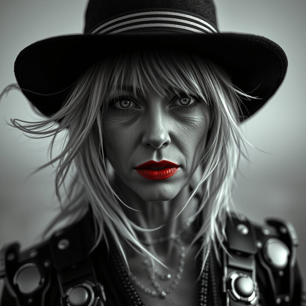 From the series "Women in Hats"