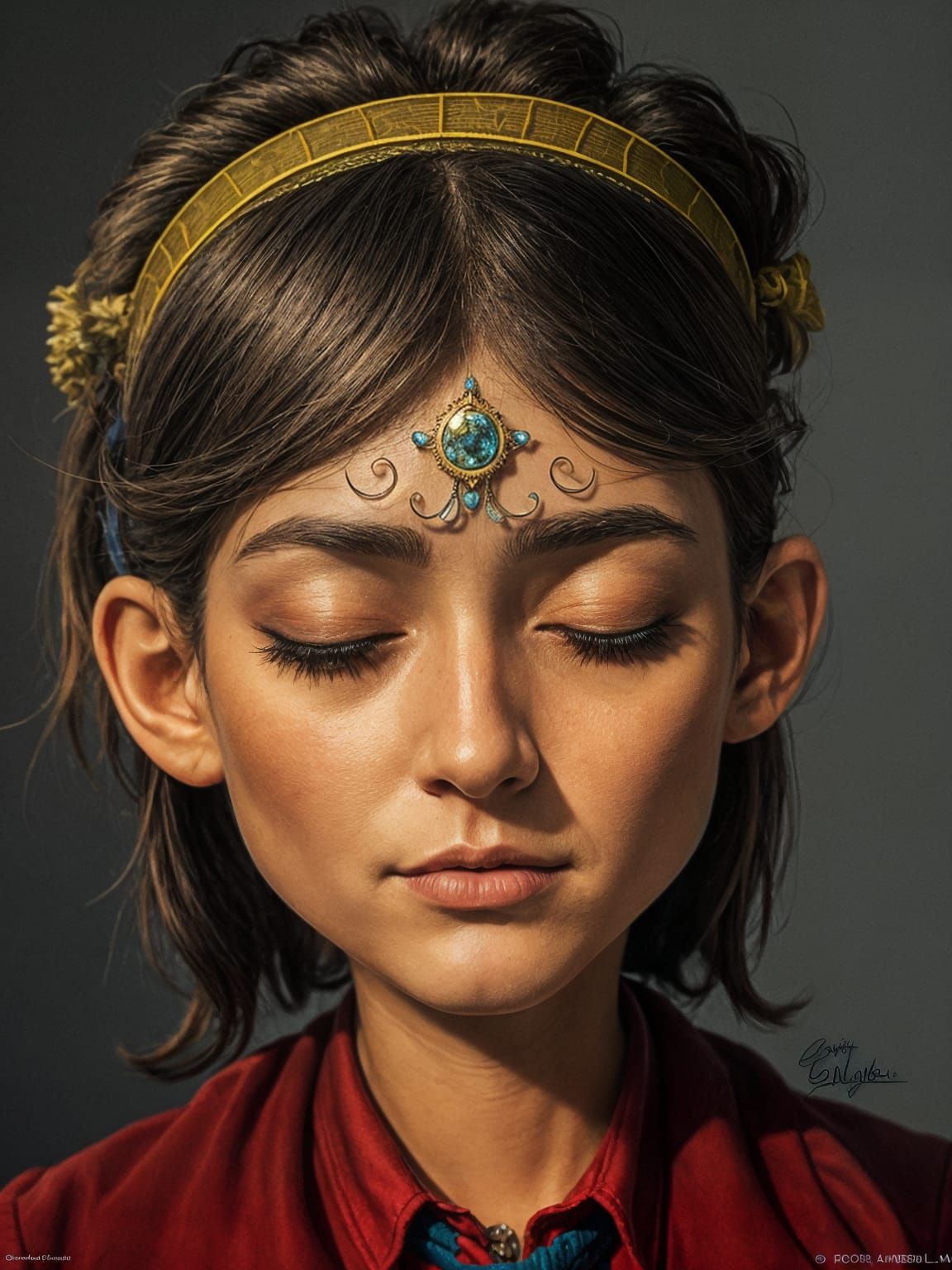 Dark Academia Gothic Horror Scene with Intricately Detailed ...