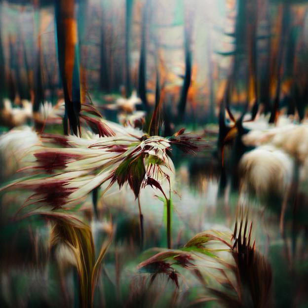 Ethereal Forest Landscape in High Resolution
