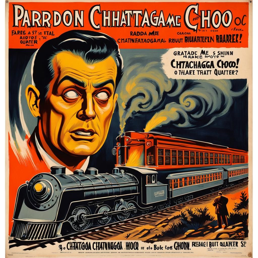 Chattanooga Choo Choo Horror Movie Poster