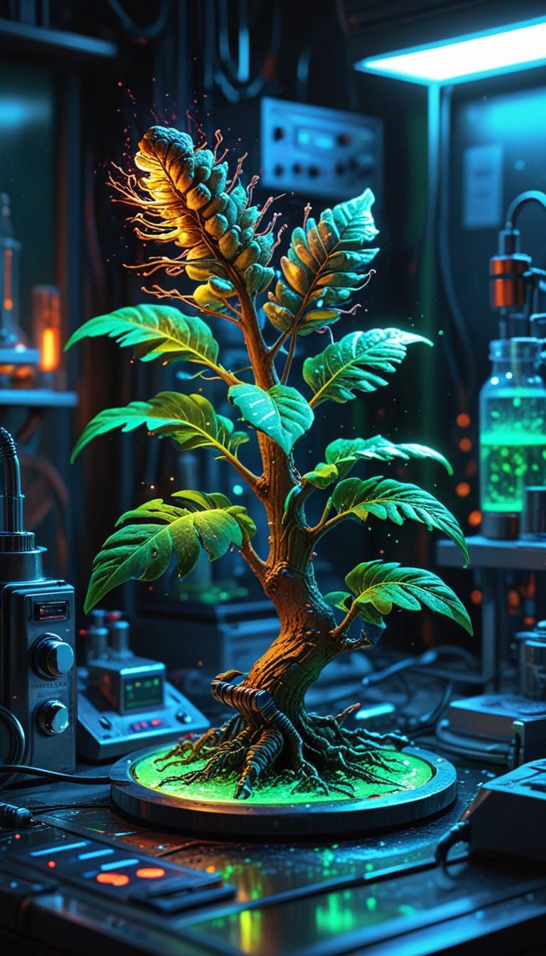 Neon Ginger in Atomic Lab