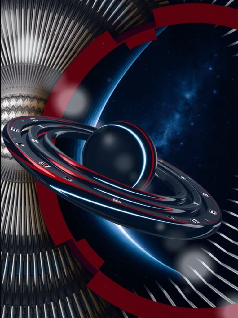 Abstract Gyroscopic Metallic Planet