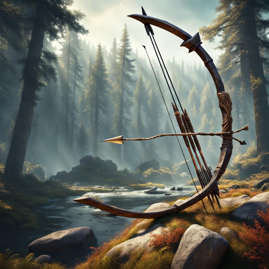 Ancient Bow & Arrow