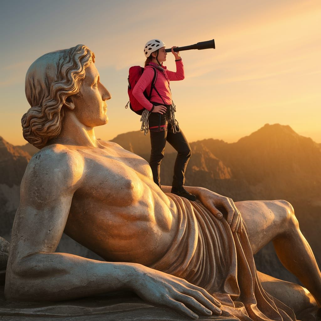 Gulliver in Lilliput