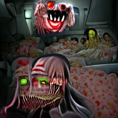 Greatest Nightmare Horror Generated by AI