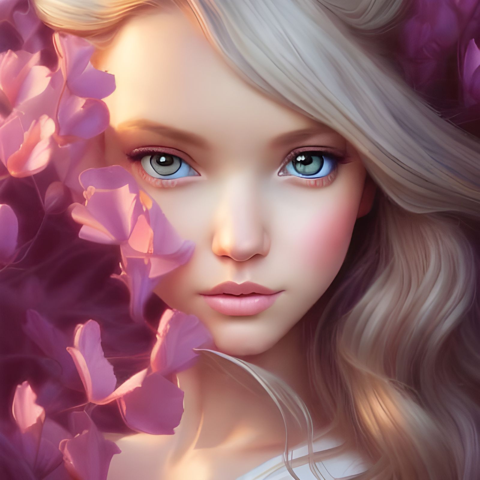 Stunning Disney Princess Portrait on a Sunny Day