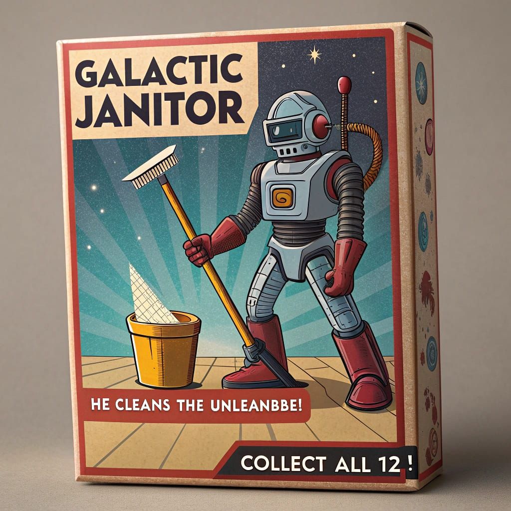 Vintage-Style Action Figure #9