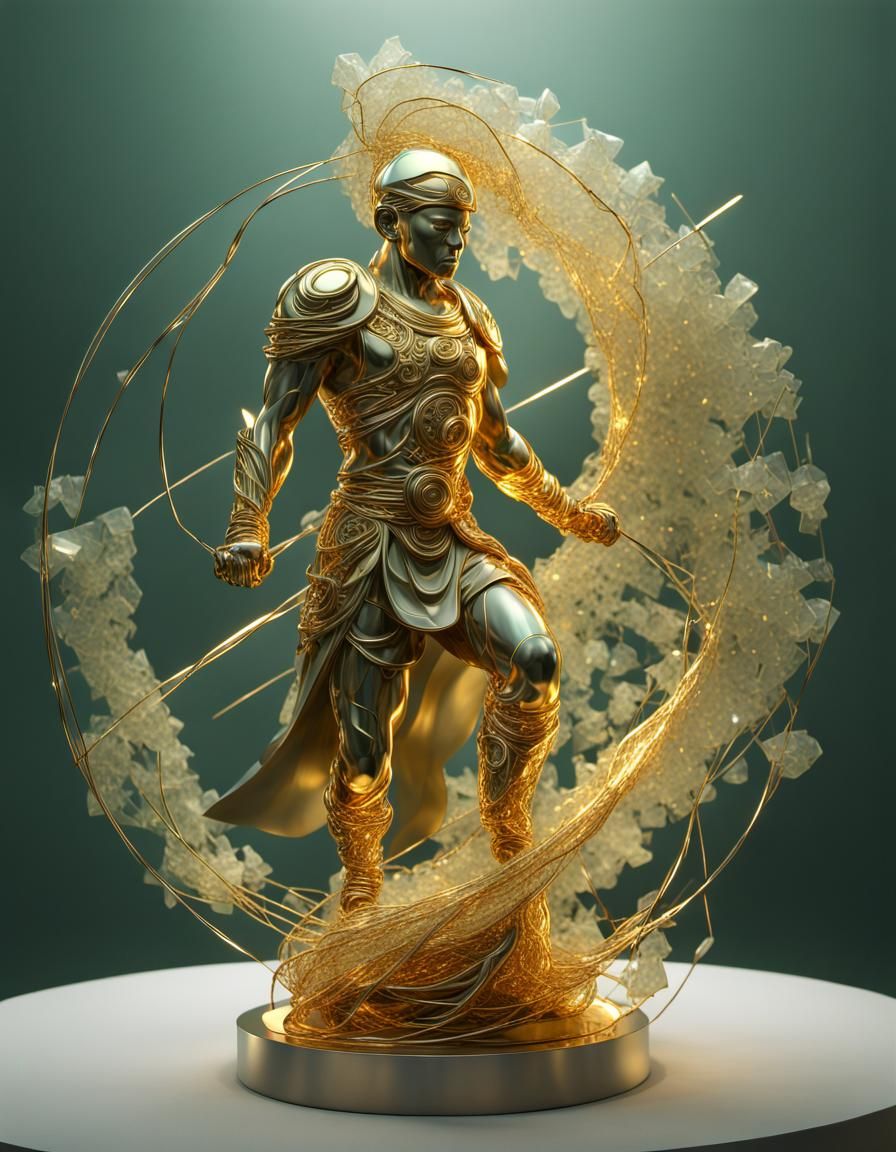 Jade Warrior in Web of Gold