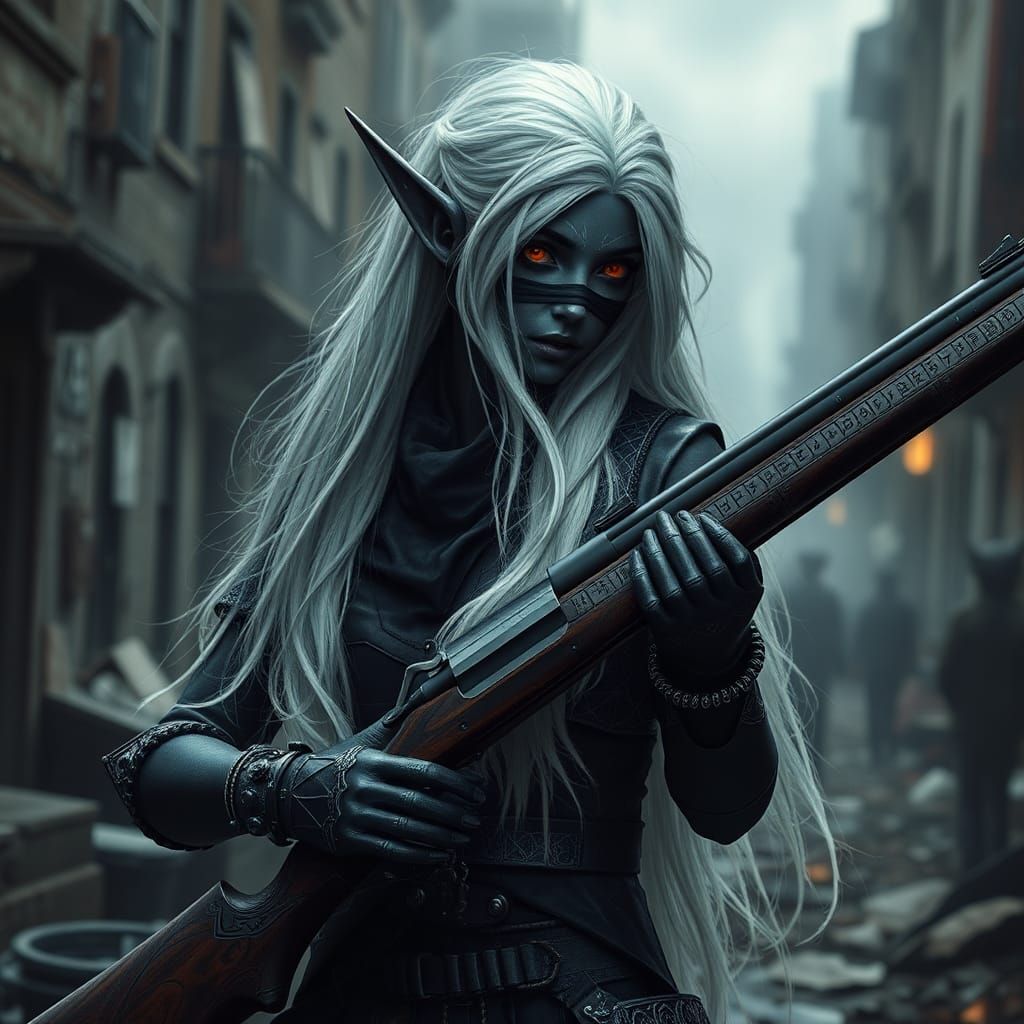 Drow Huntress