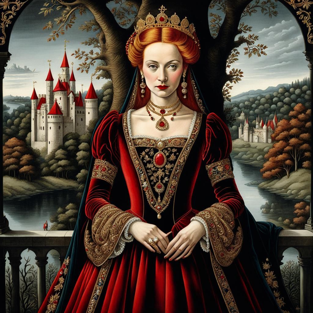 Queen Elizabeth I (1533 - 1603) - Known as the Virgin Queen,...