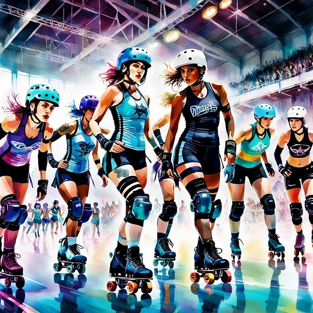It's On! - Roller Derby Girls.