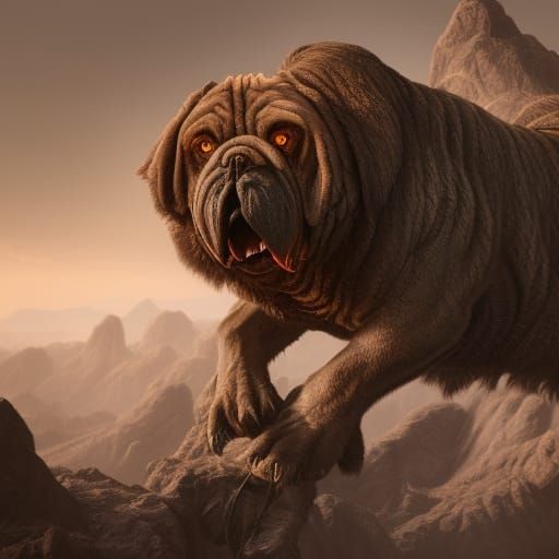 Mutant English Mastiff