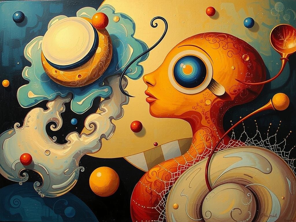 Surreal Dreamscapes in Vibrant Hues